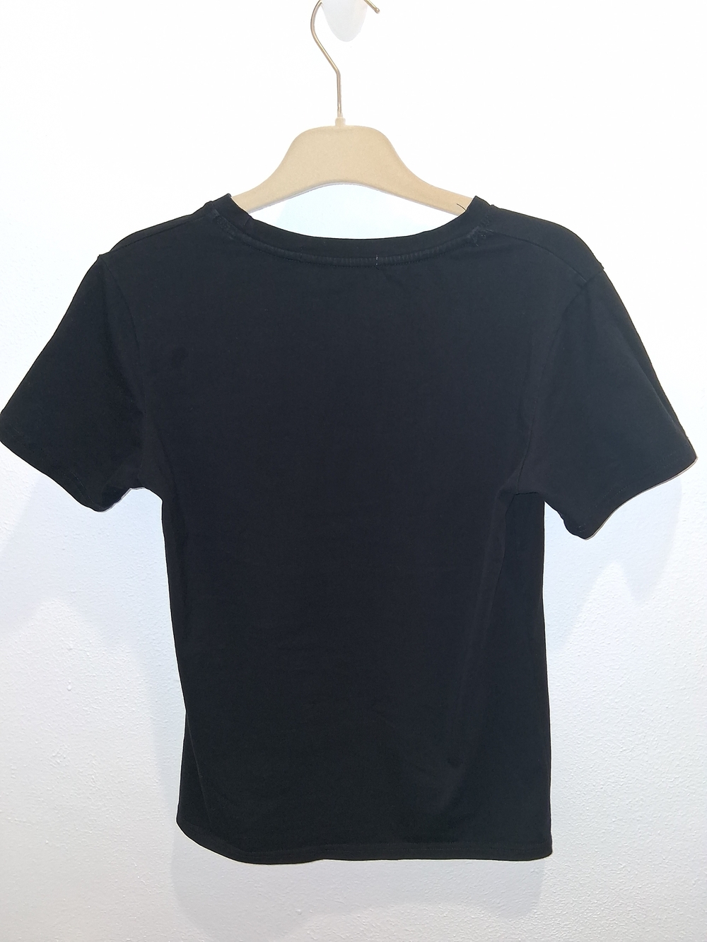 Gucci Women Black Logo Tee with Crystal Embellishment.Size.S - Picture 2 of 5